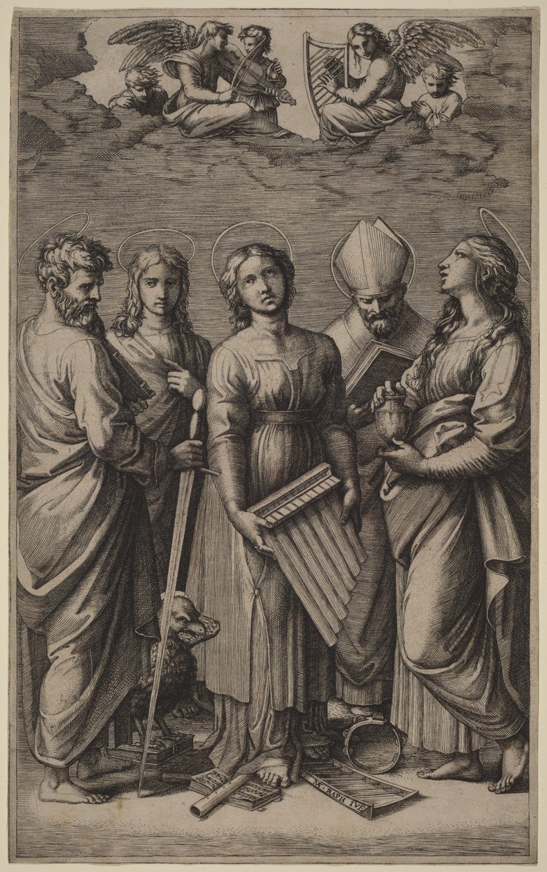 Saint Cecilia by Raphael
