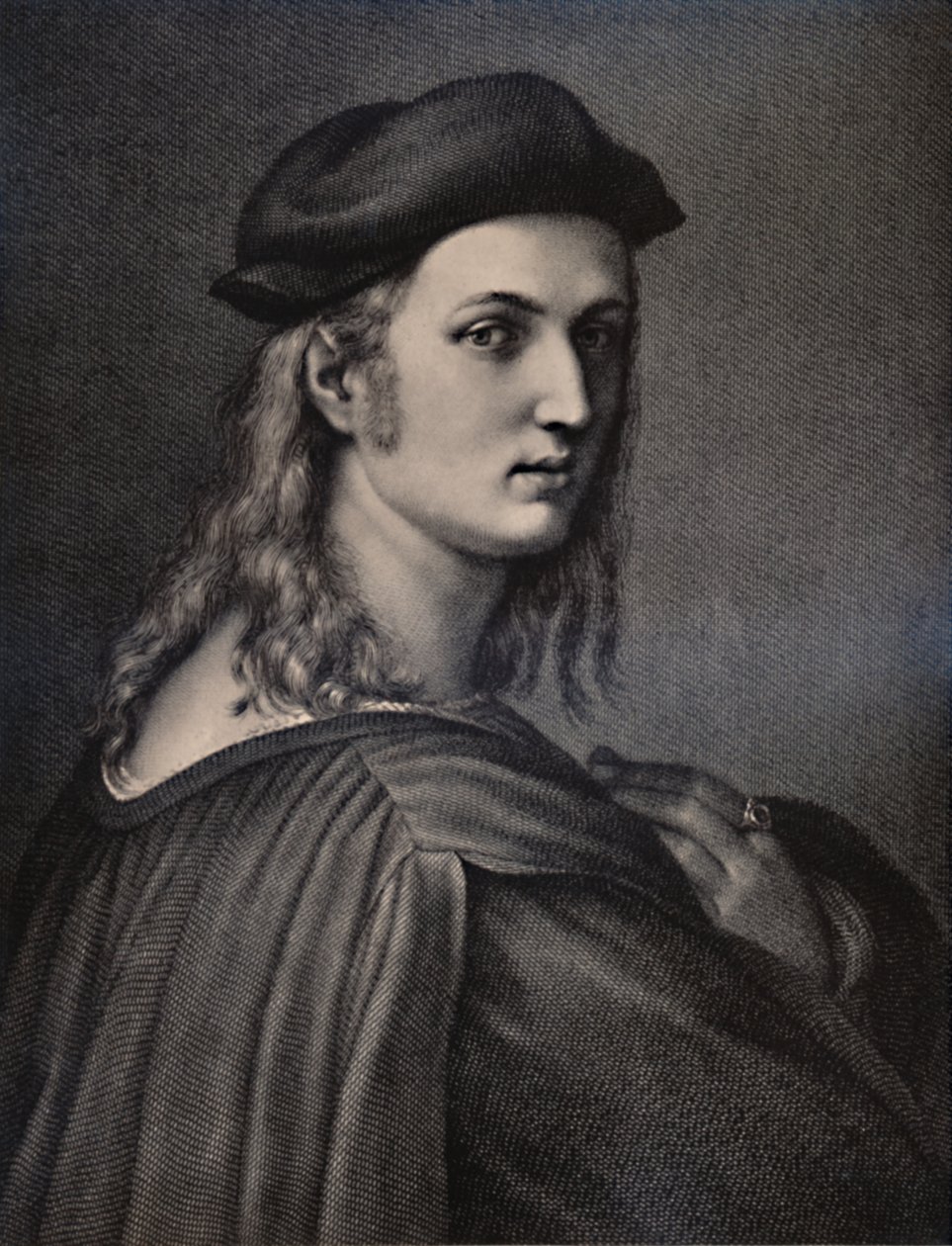 Raphael Sanzio, Italian Renaissance artist, 18th or 19th century by Raphael Morghen