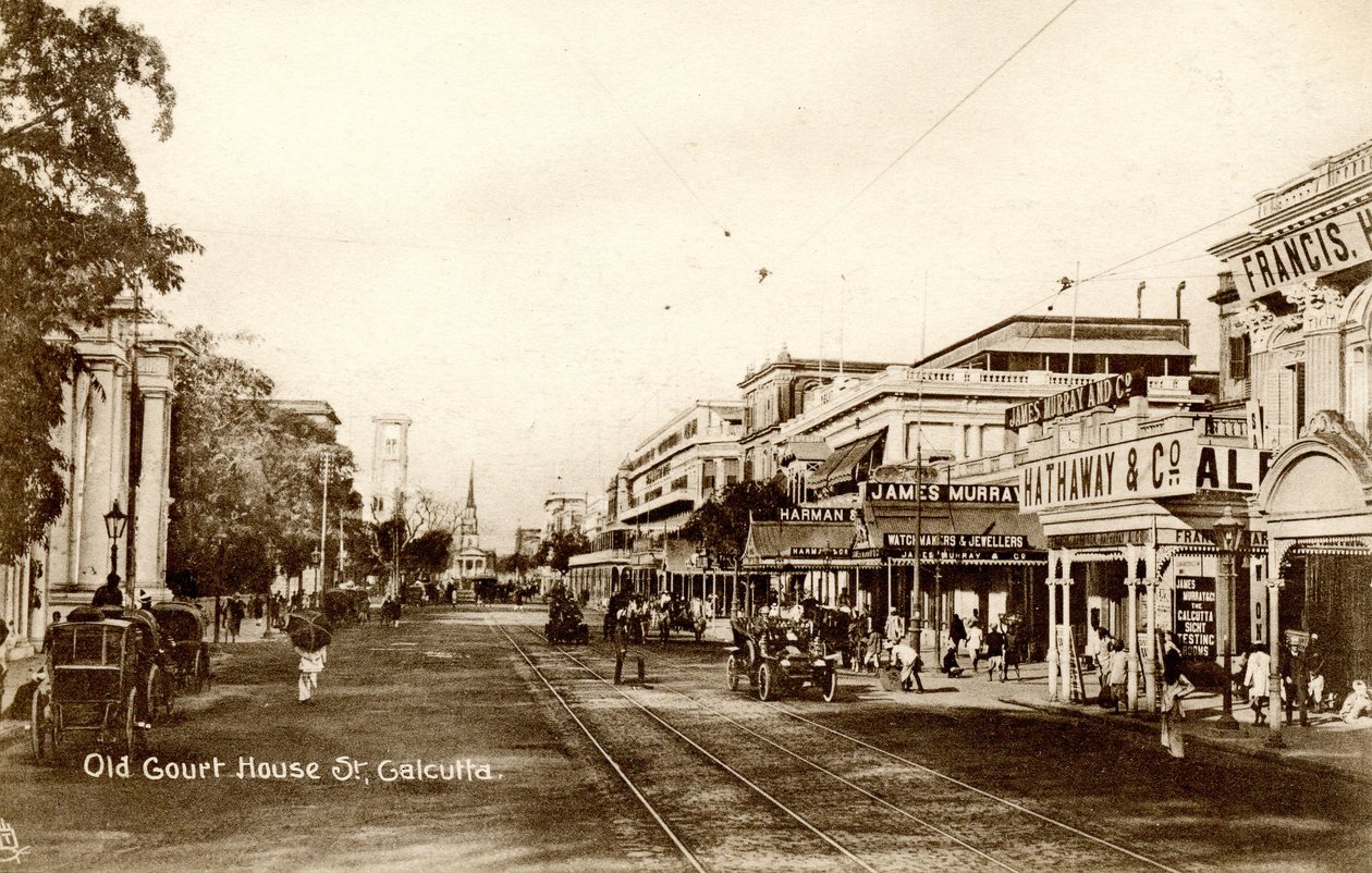 Old Court House St. Calcutta, c.1900-20 by Raphael Tuck and Sons