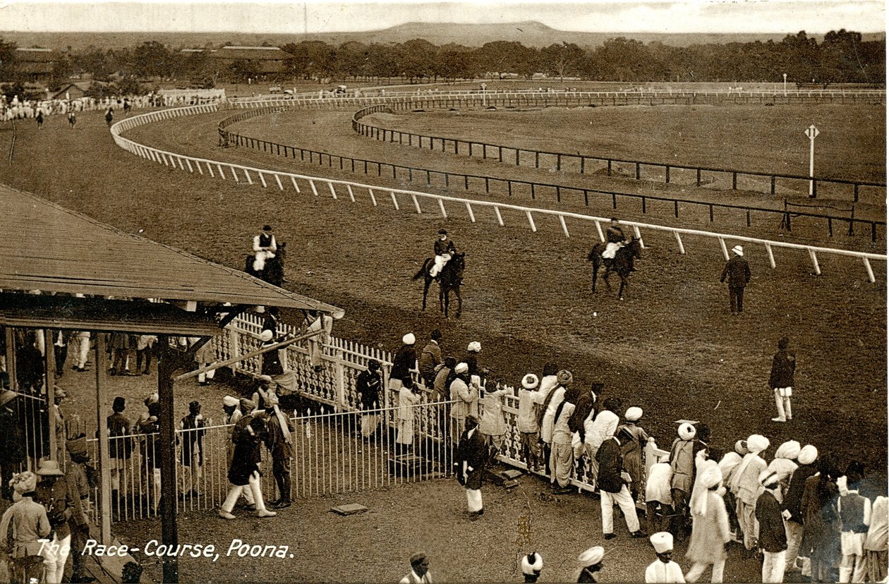 The Race-Course, Poona, c.1900-30 by Raphael Tuck and Sons
