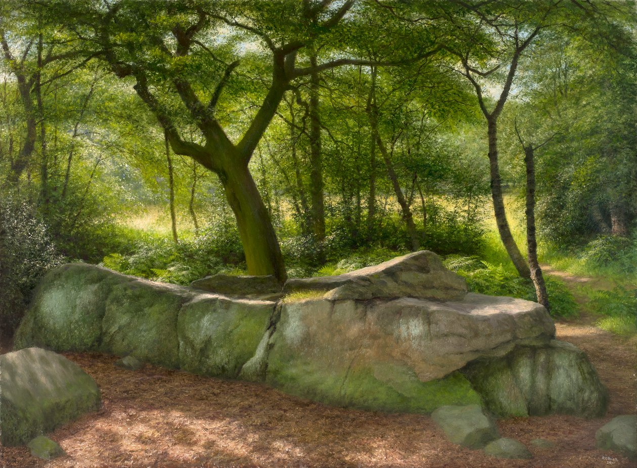 By Adel Crags: a brilliant September morning, 2001 by Raymond Booth