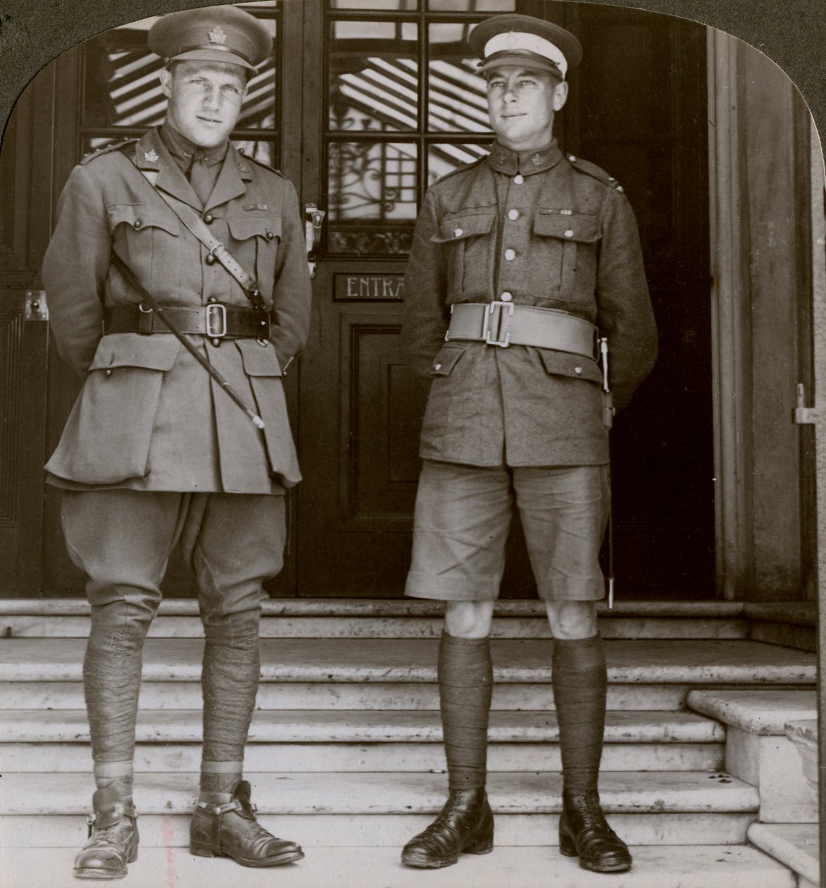 Captain MacDougall, DSO, and Cadet Mullin, two Canadian VCs, World War I by Realistic Travels Publishers