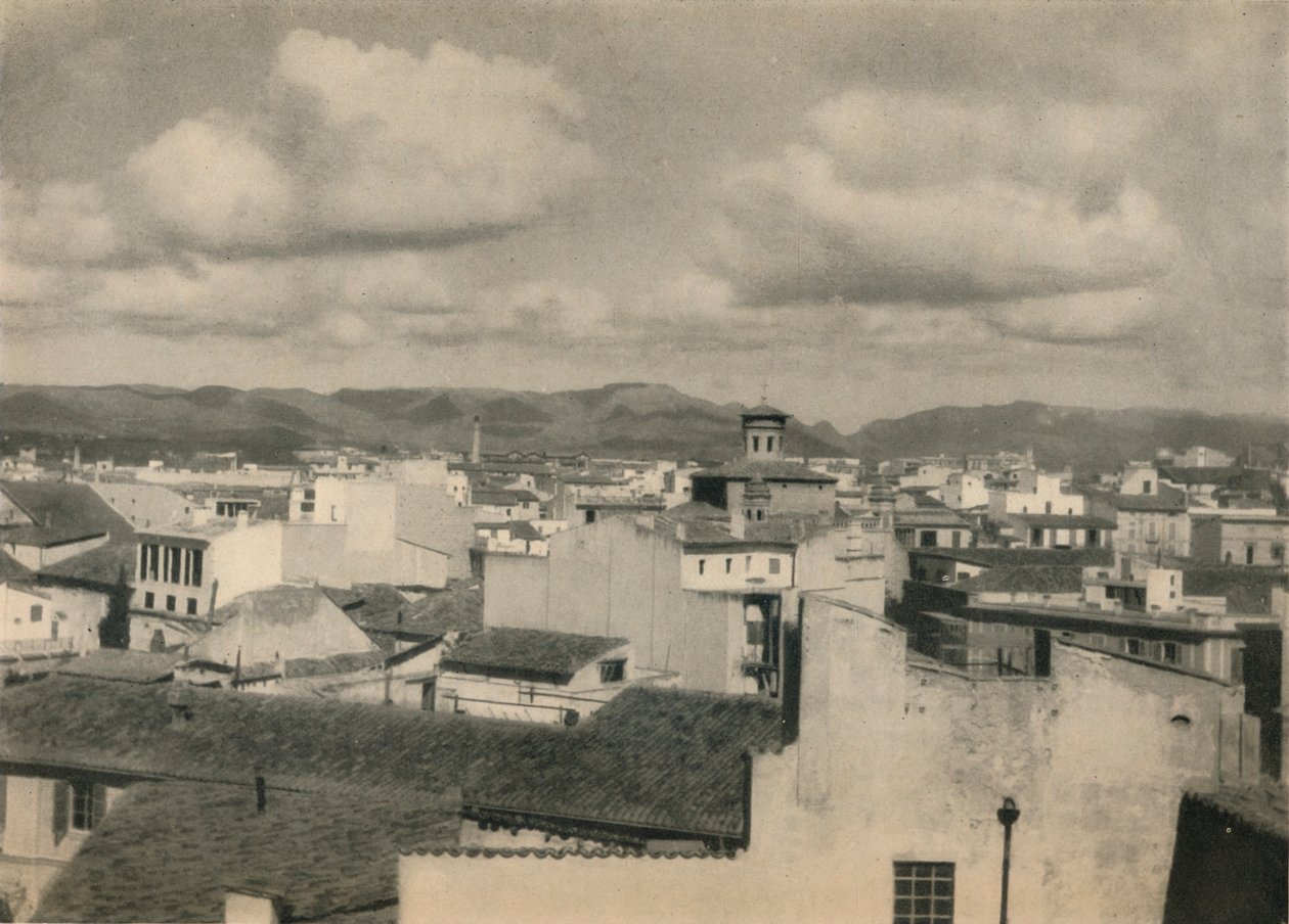 Roofs of Palma, Majorca, c1927 by Reginald Belfield