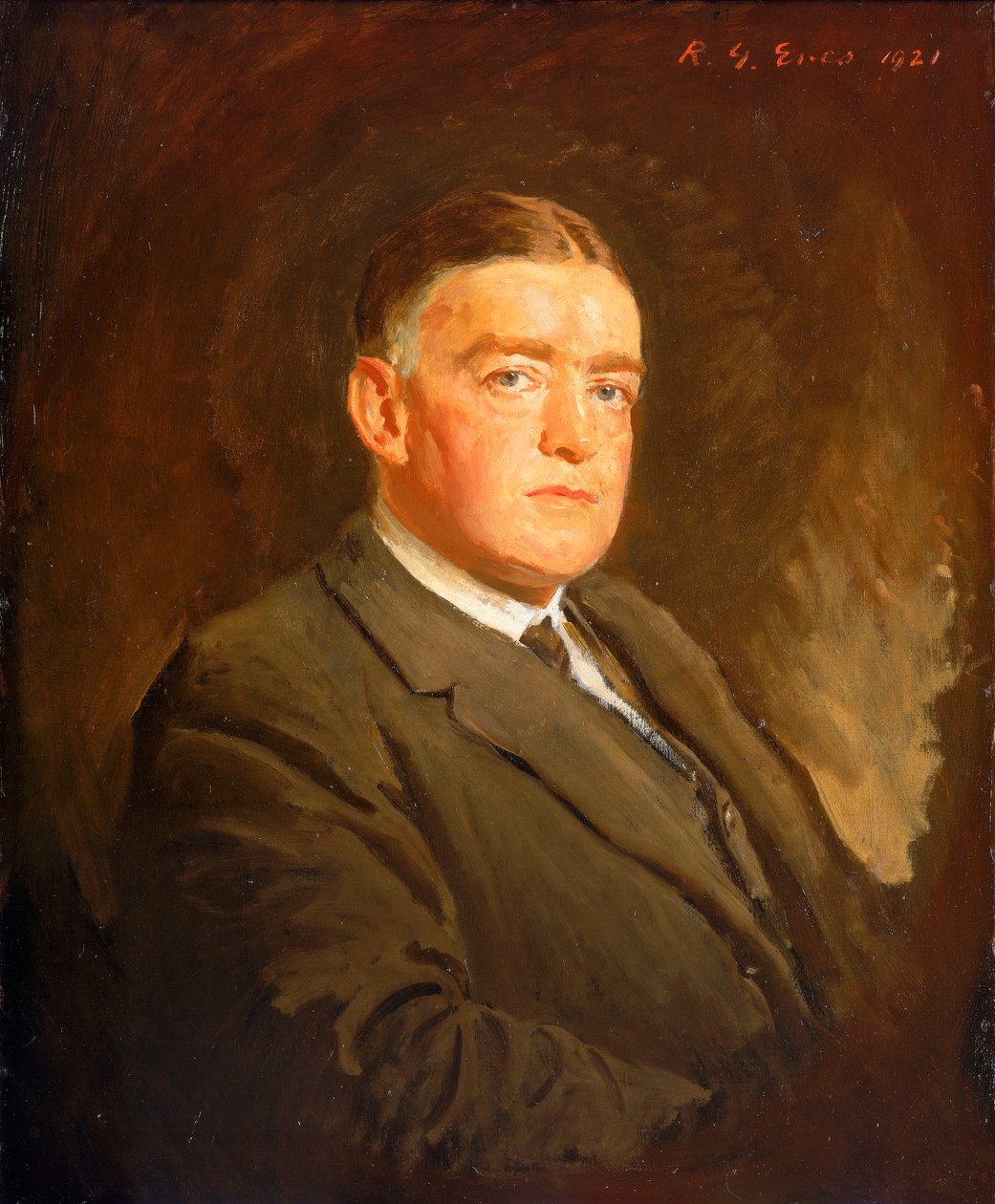 Sir Ernest Henry Shackleton by Reginald Grenville Eves