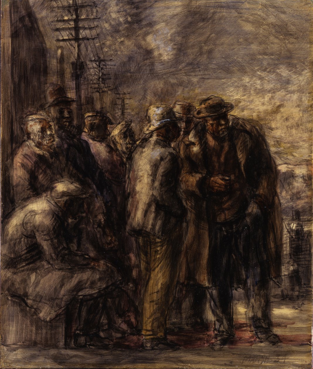 Jobless by Reginald Marsh