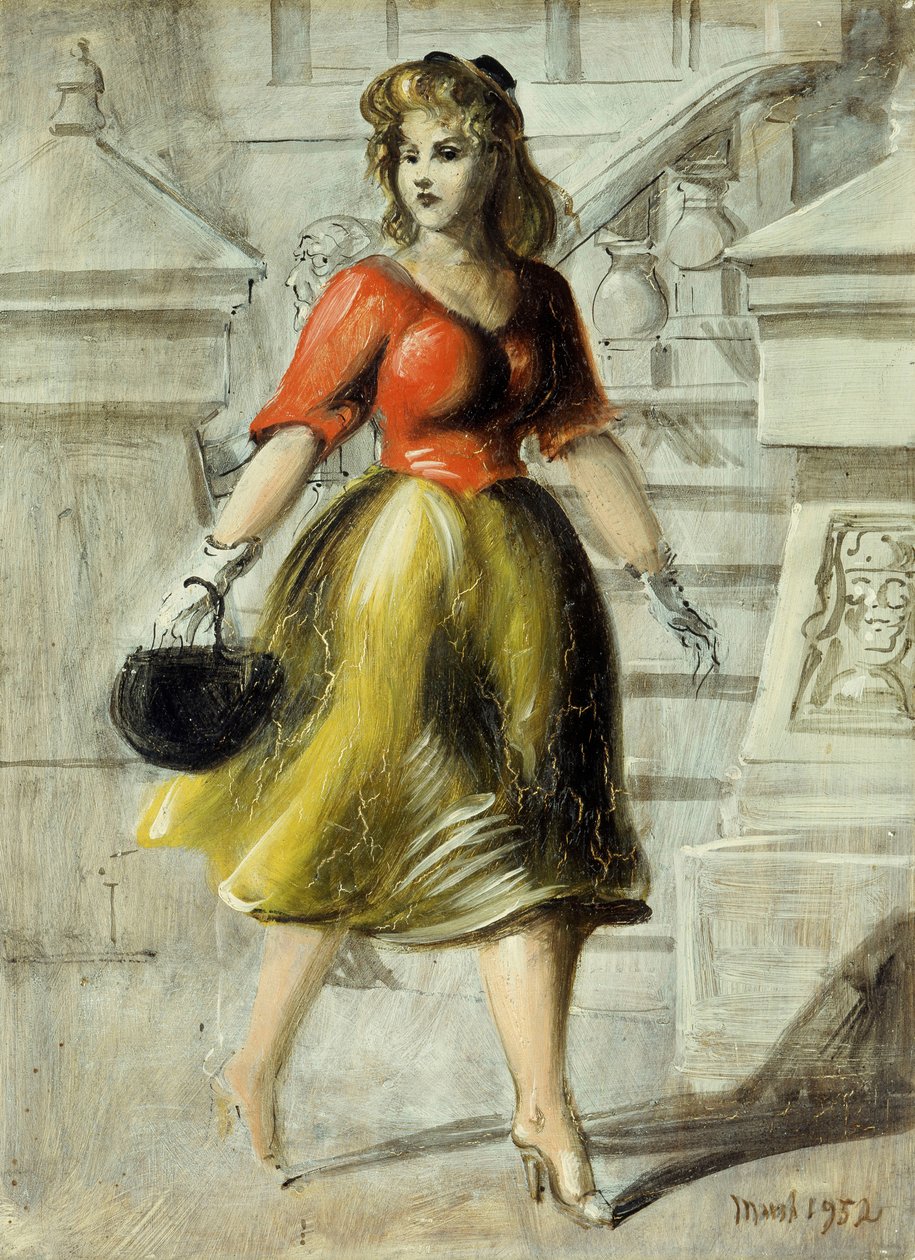 Out for a Stroll by Reginald Marsh