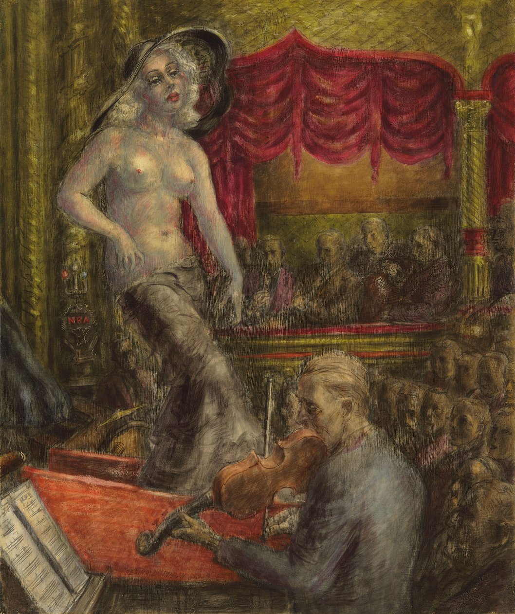 They Pay to See by Reginald Marsh