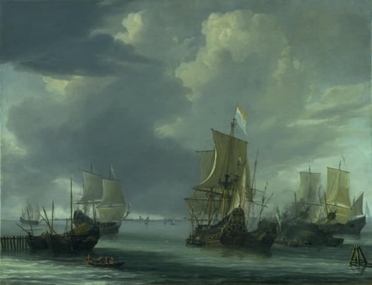 Dutch Roadstead by Reinier Nooms: Buy fine art print