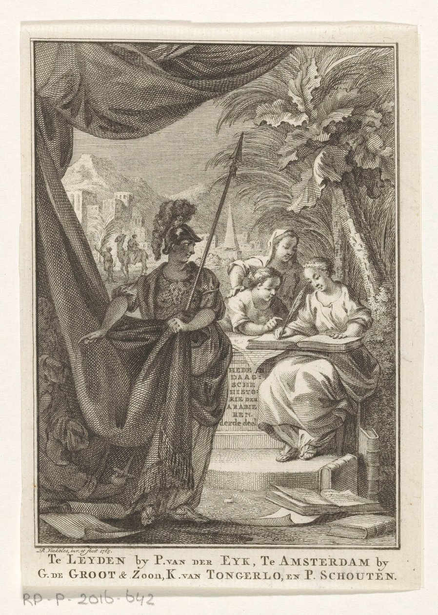 Allegory of the Arab Empire (Contemporary History of the Arabs, Third Part) by Reinier Vinkeles (I)