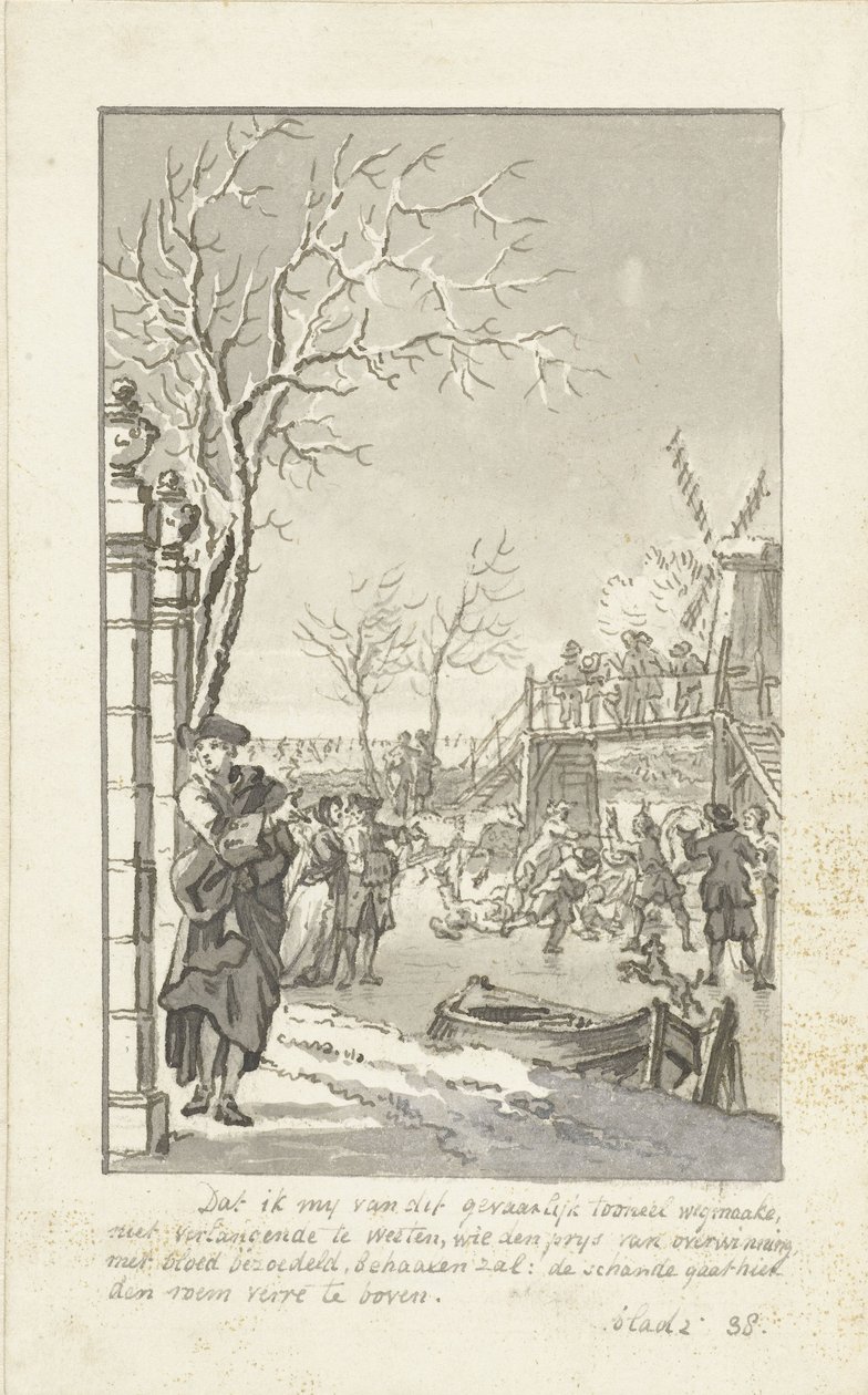 Winter by Reinier Vinkeles (I)