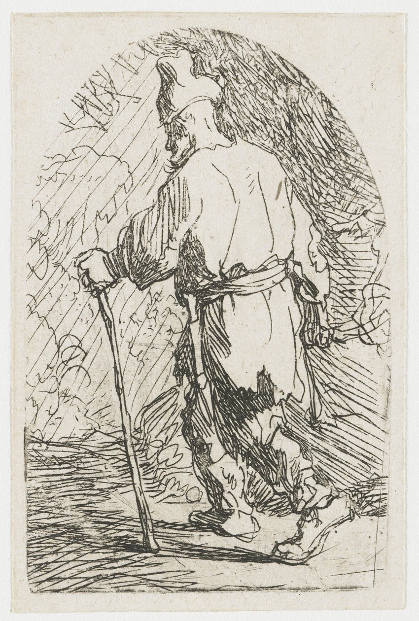 The Flight into Egypt by Rembrandt van Rijn