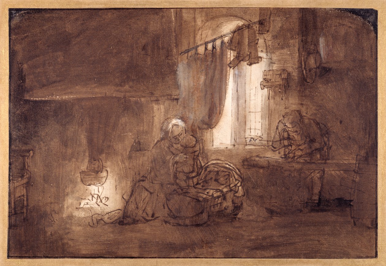 The Holy Family in the Carpenter