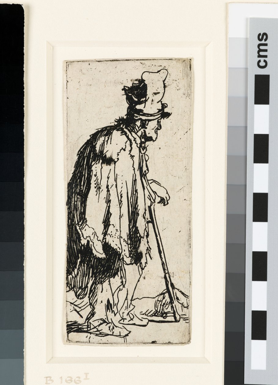 Beggar with a Crippled Hand, c.1629 by Rembrandt van Rijn