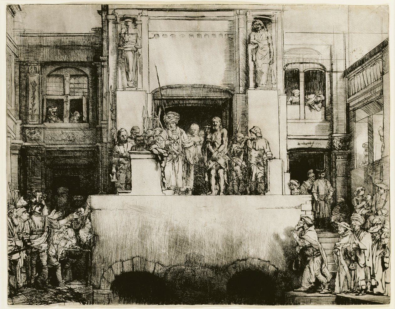 Christ Presented to the People by Rembrandt van Rijn