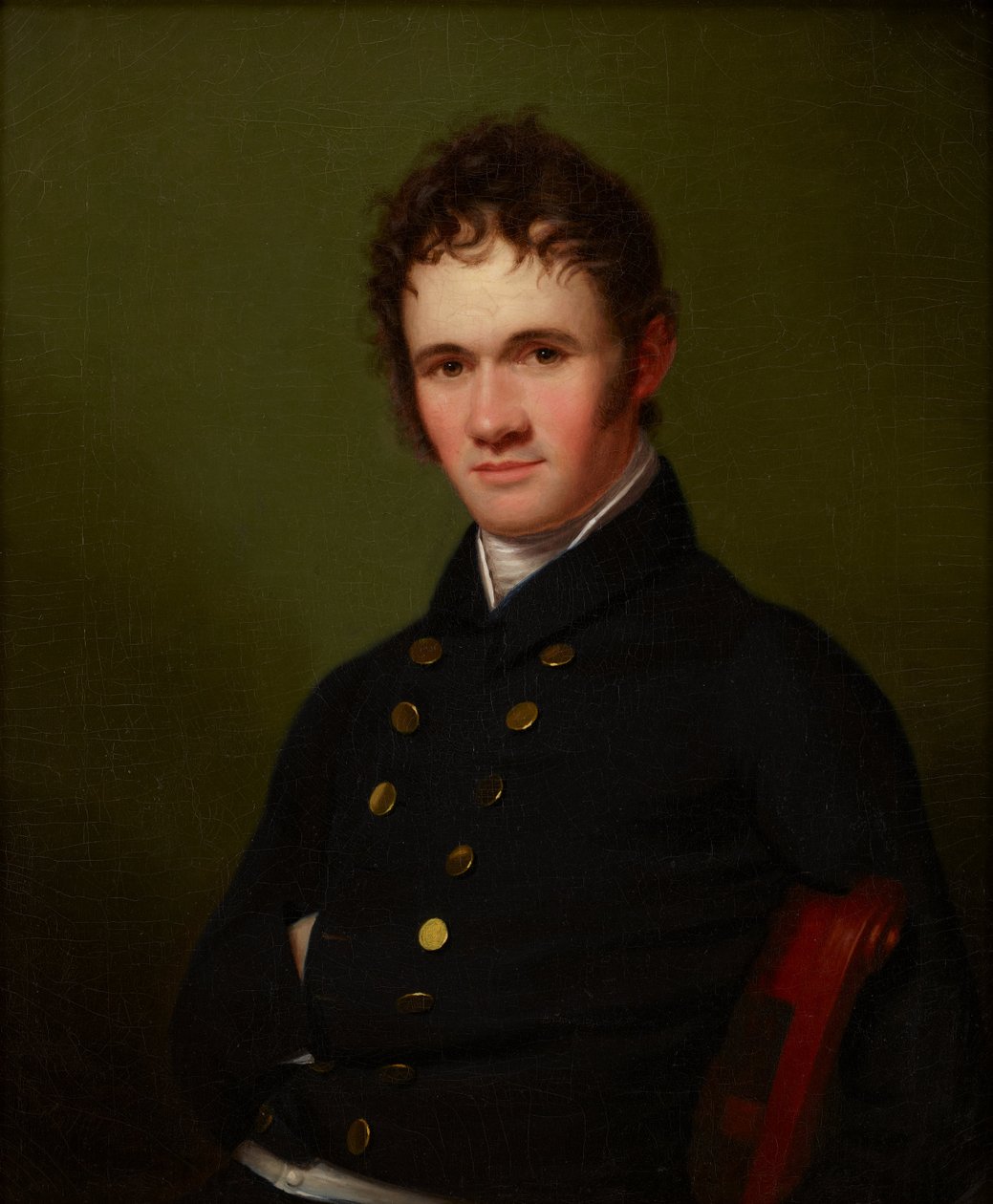 Portrait of Commander Lewis Warrington by Rembrandt Peale