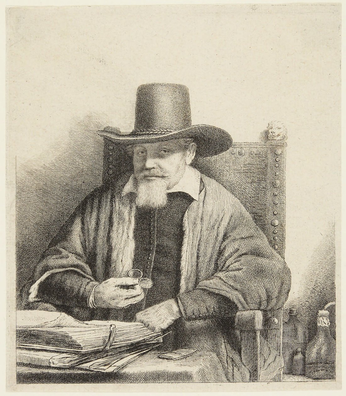 Arnold Tholinx by Rembrandt van Rijn