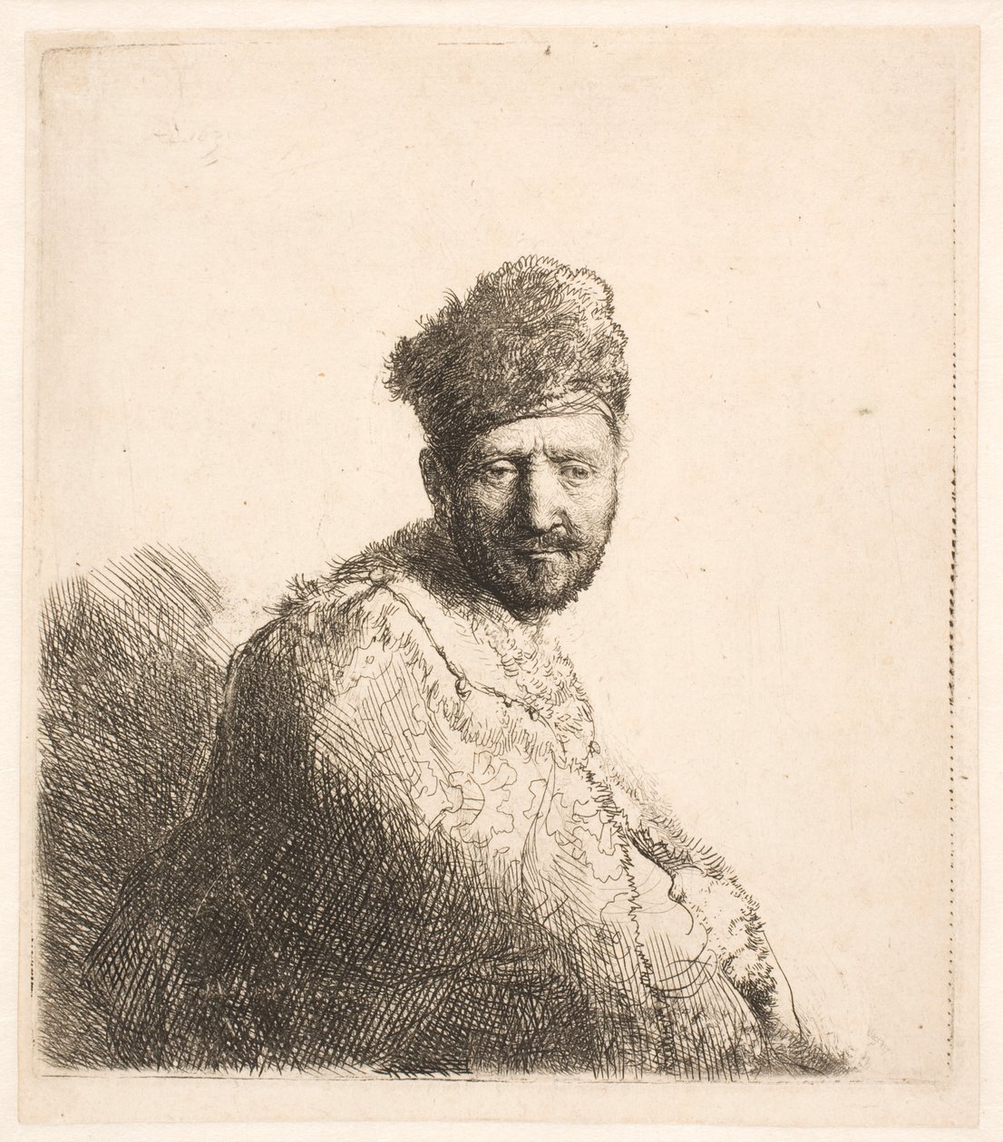 Bearded Man (Rembrandt