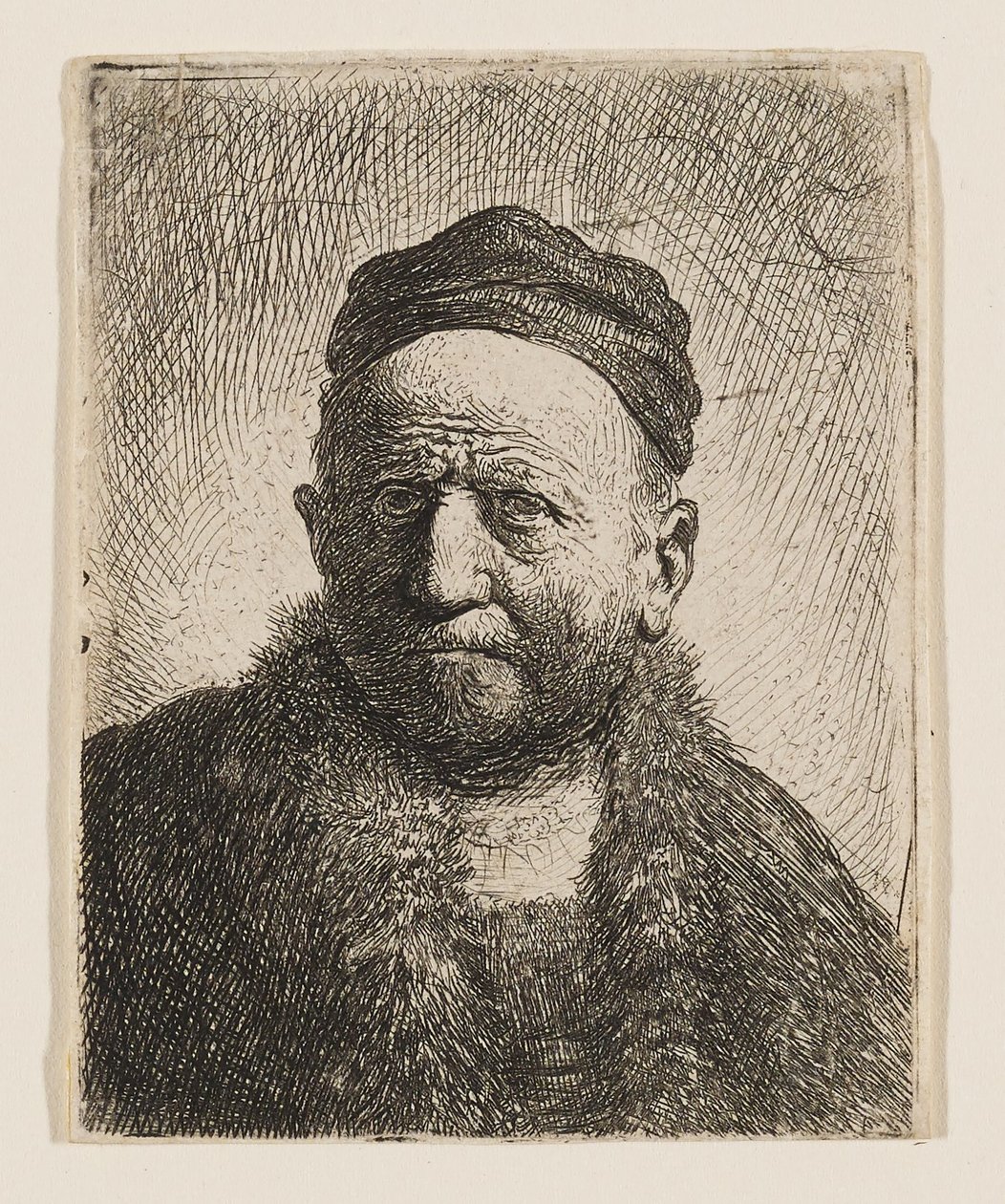 Bust of a Man (Rembrandt