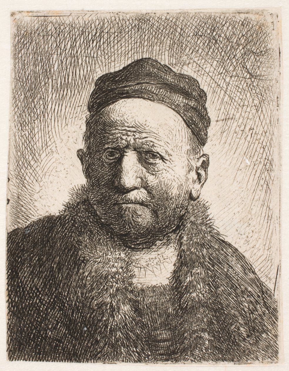 Bust of a Man (Rembrandt