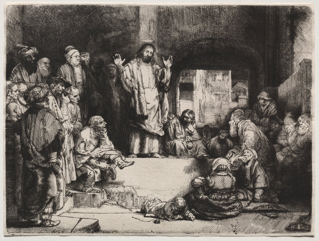 Christ Preaching (