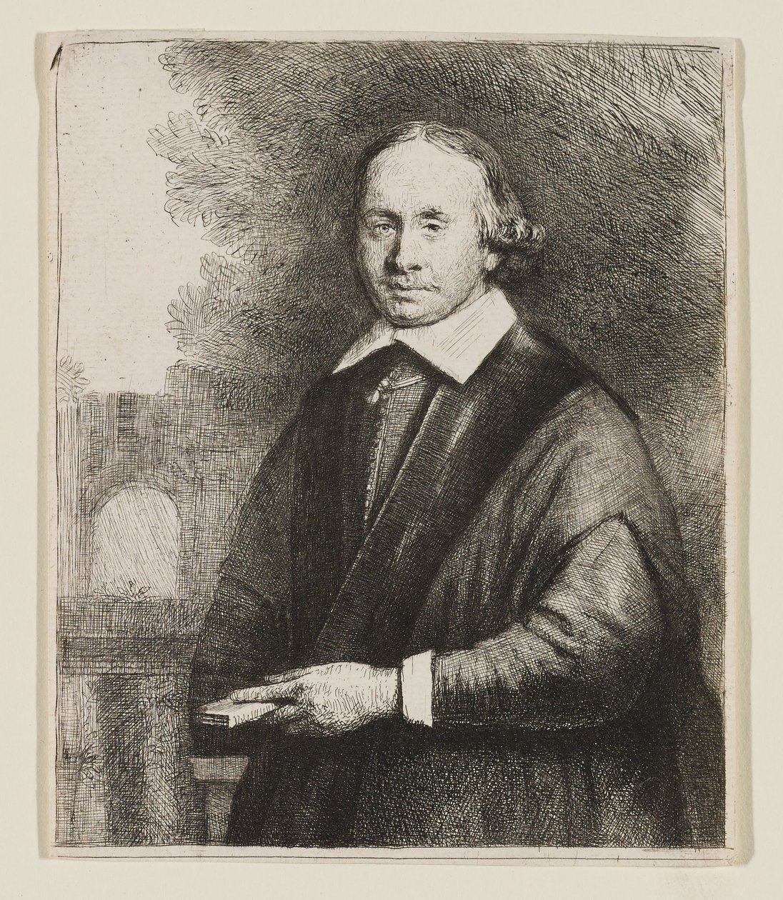 Jan Antonides Von Der Linden, Professor of Medicine by Rembrandt van Rijn