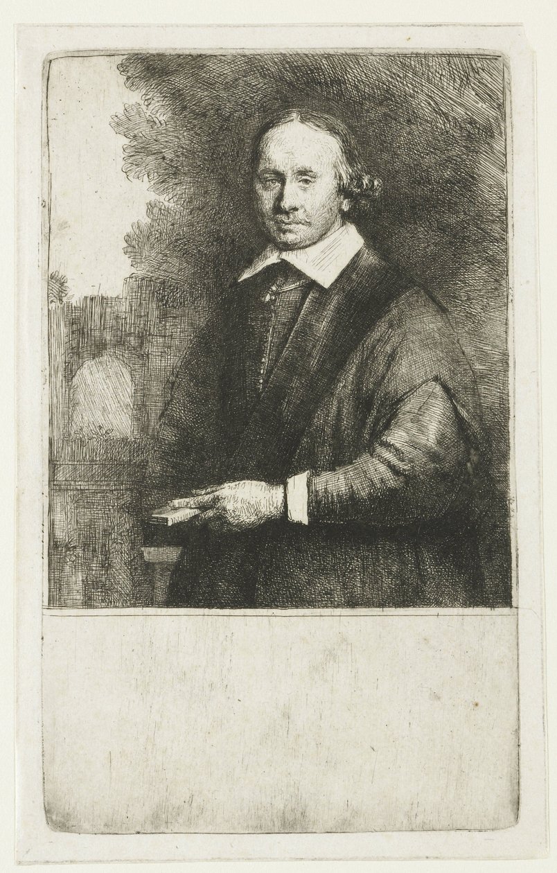 Jan Antonides van der Linden by Rembrandt van Rijn