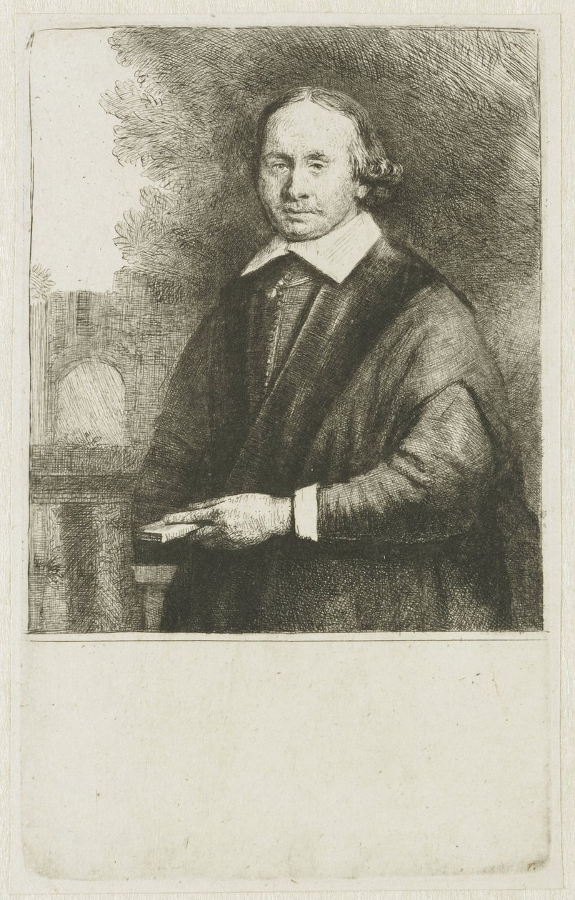 Jan Antonides van der Linden by Rembrandt van Rijn