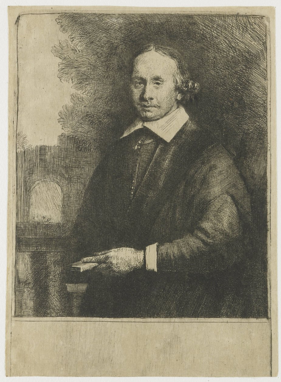 Jan Antonides van der Linden by Rembrandt van Rijn