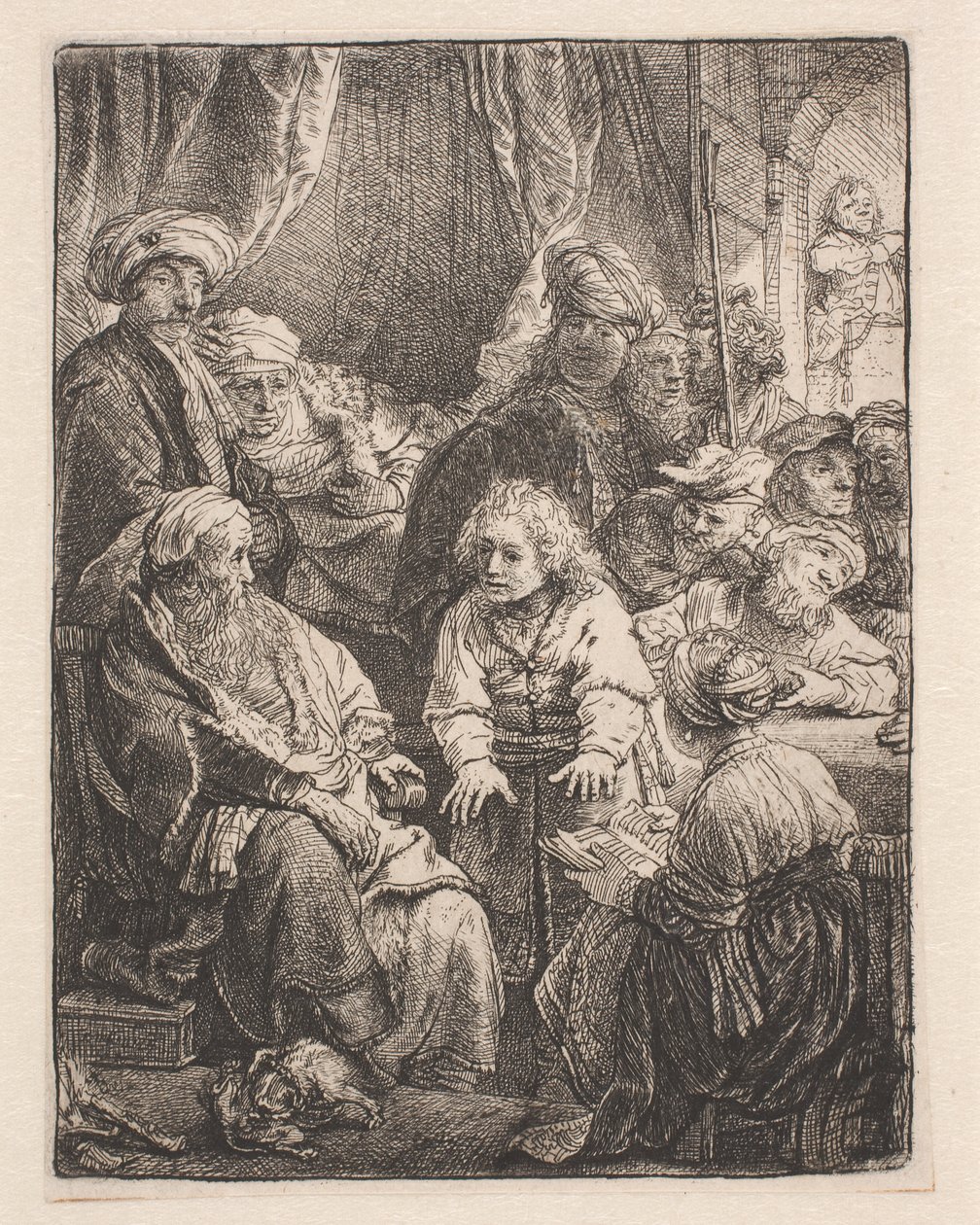 Joseph Telling His Dreams by Rembrandt van Rijn