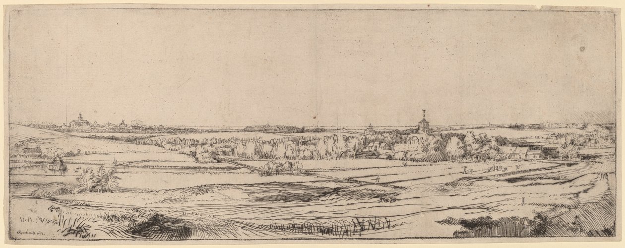 Landscape with a View toward Haarlem (The Goldweigher