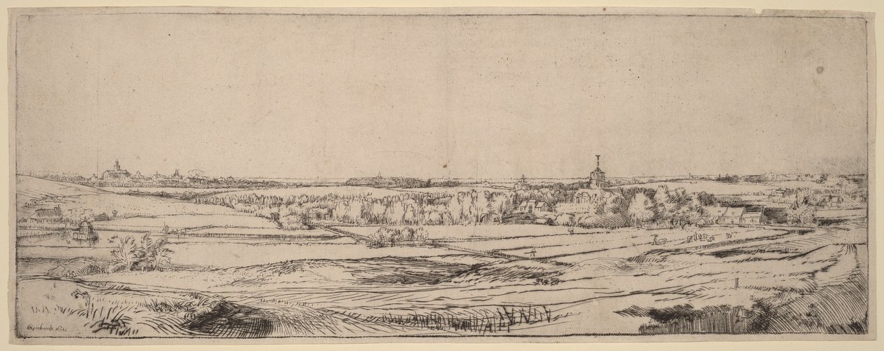 Landscape with a View Toward Haarlem (The Goldweigher