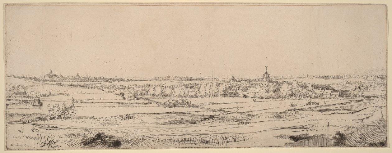 Landscape with a View toward Haarlem (The Goldweigher