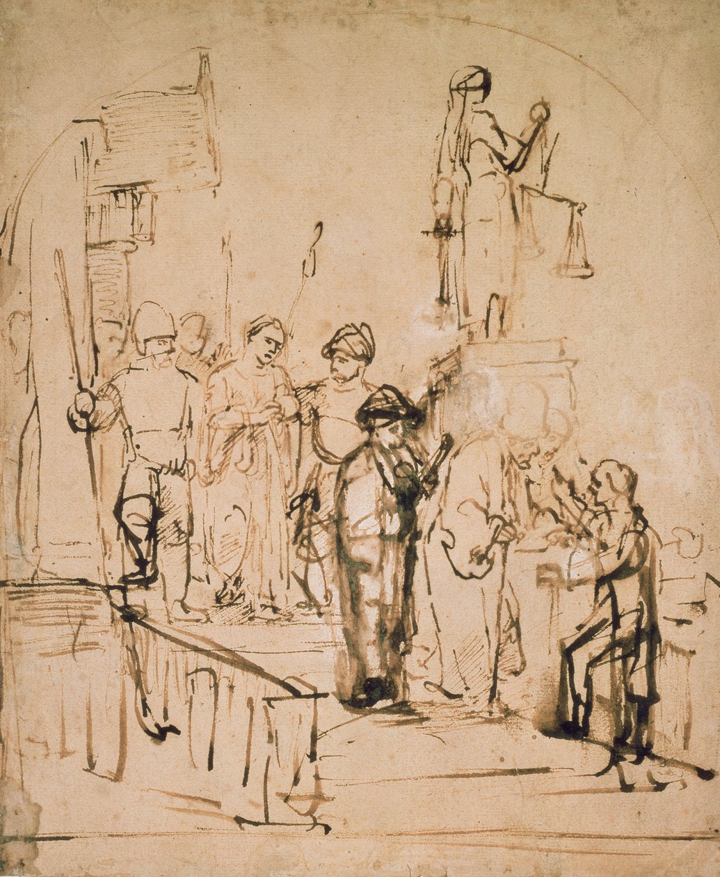 Susanna Brought to Judgement, 17th century by Rembrandt van Rijn