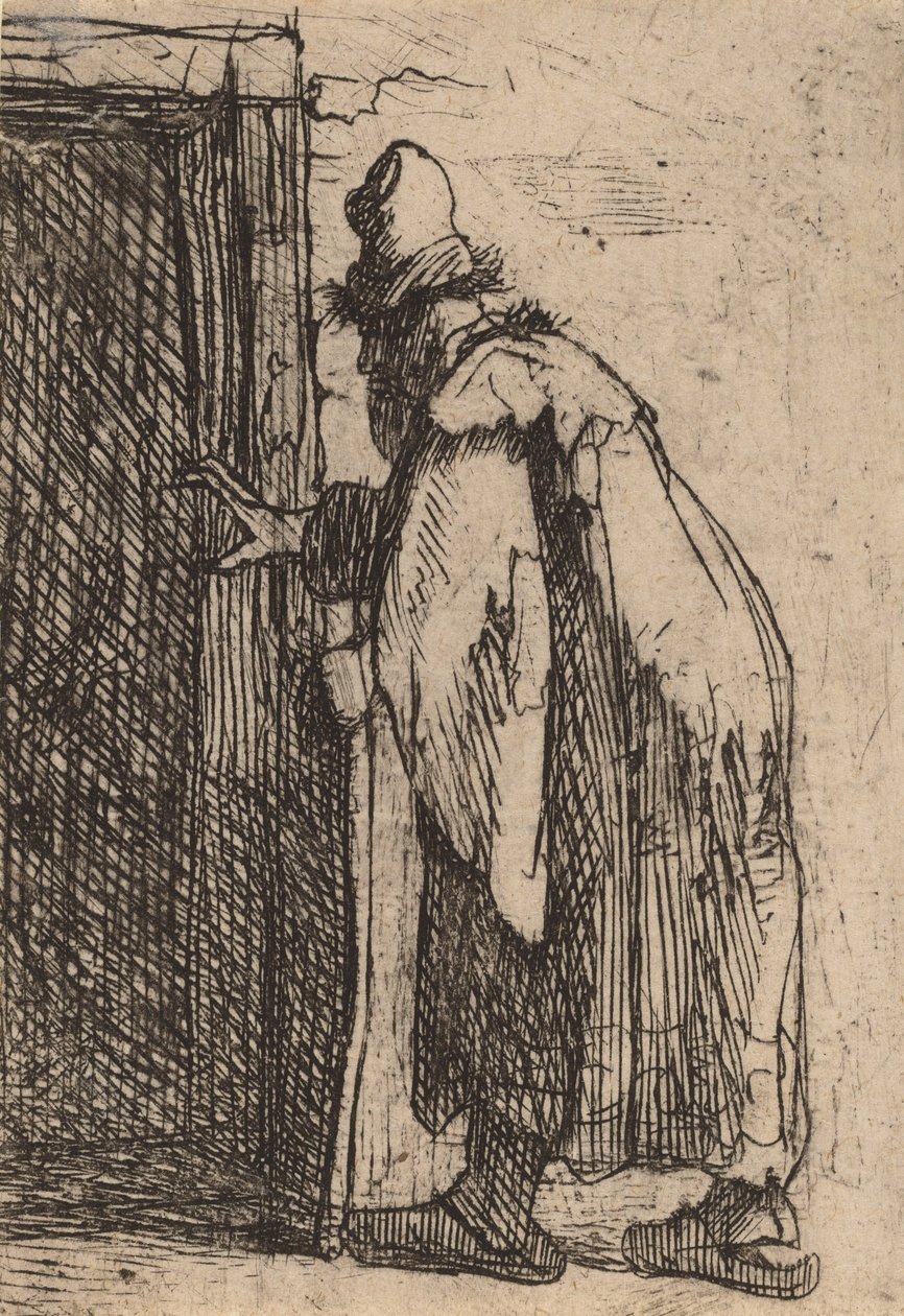 The Blindness of Tobit: A Sketch, c. 1629 by Rembrandt van Rijn