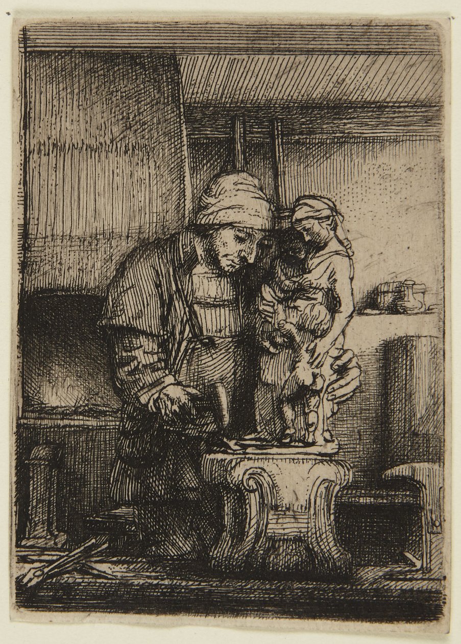 The Goldsmith by Rembrandt van Rijn