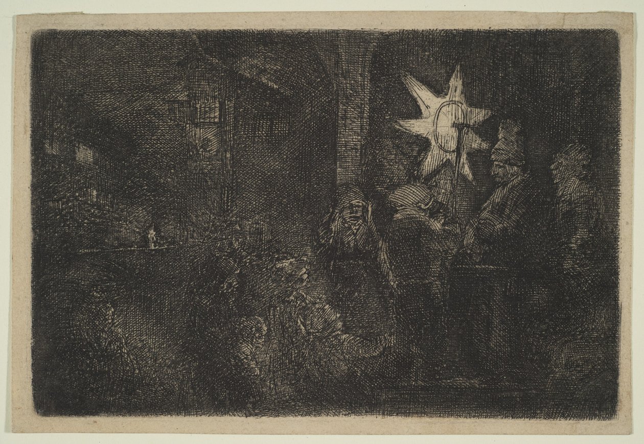 The Star of Kings: A Night Piece by Rembrandt van Rijn