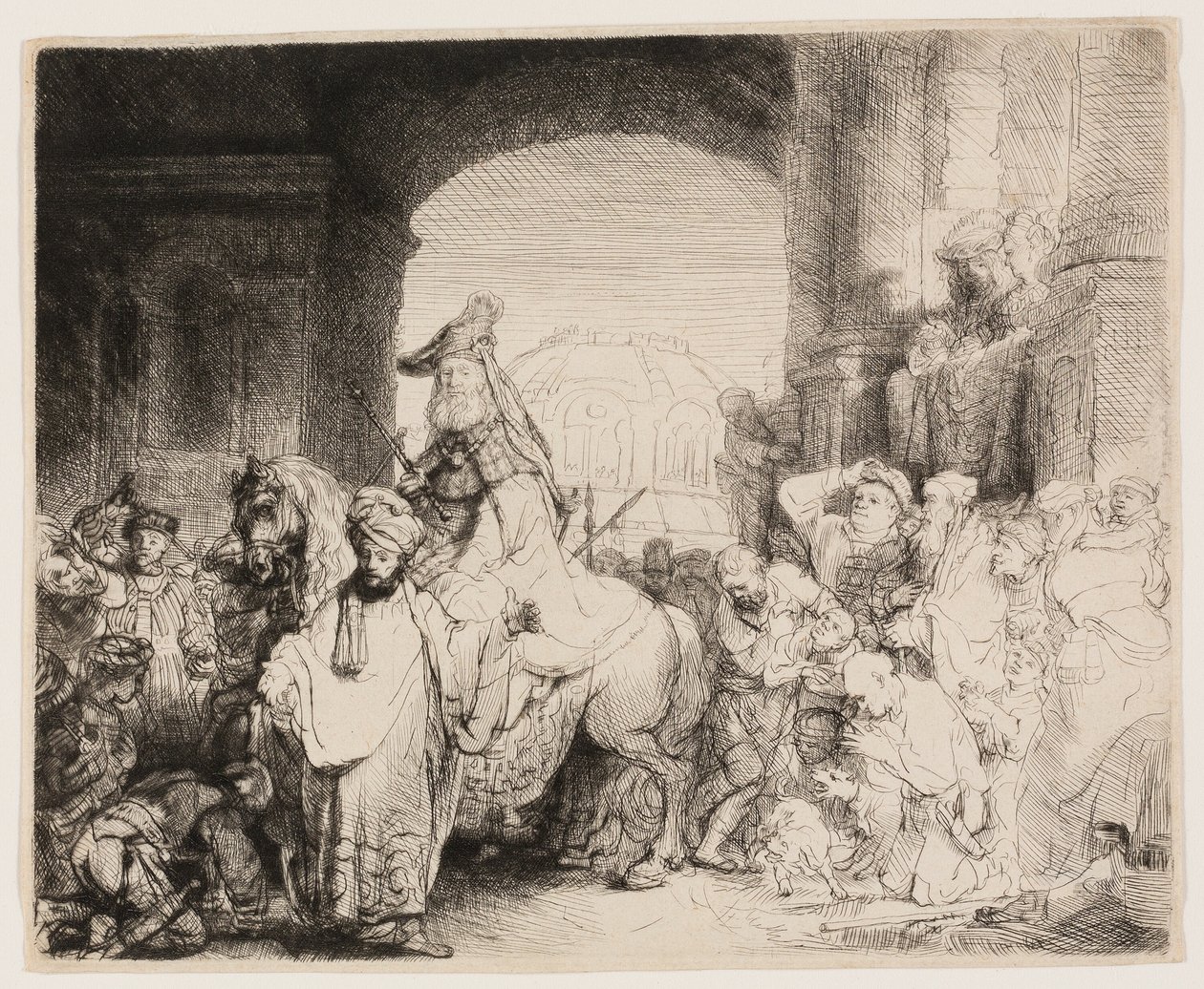 The Triumph of Mordecai by Rembrandt van Rijn