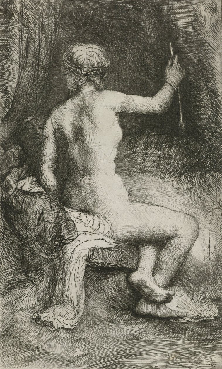The Woman with the Arrow, 1661 by Rembrandt van Rijn