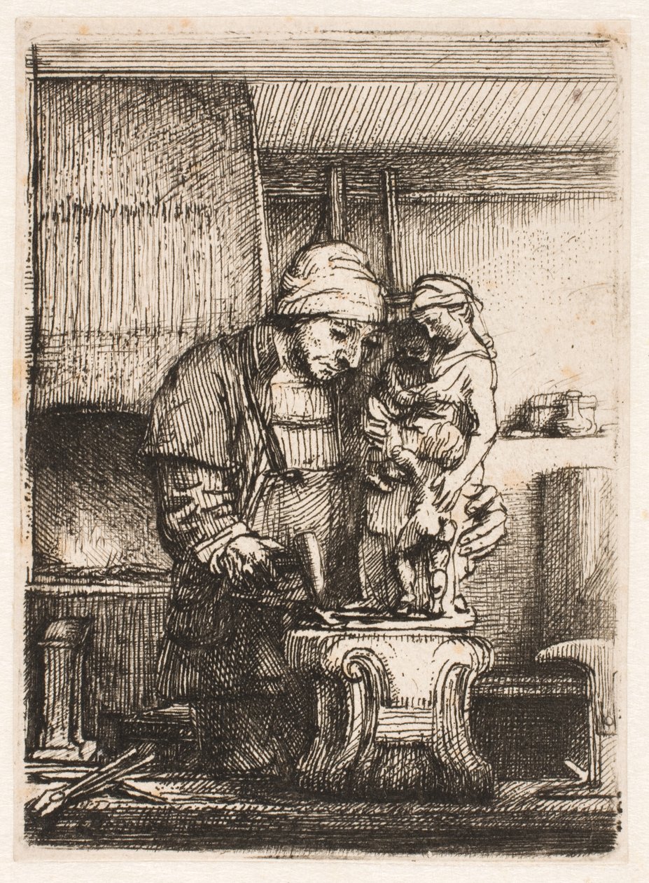The Goldsmith by Rembrandt van Rijn