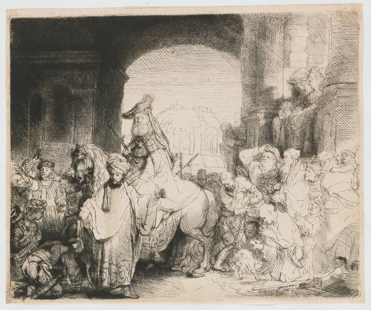 The Triumph of Mordecai by Rembrandt van Rijn