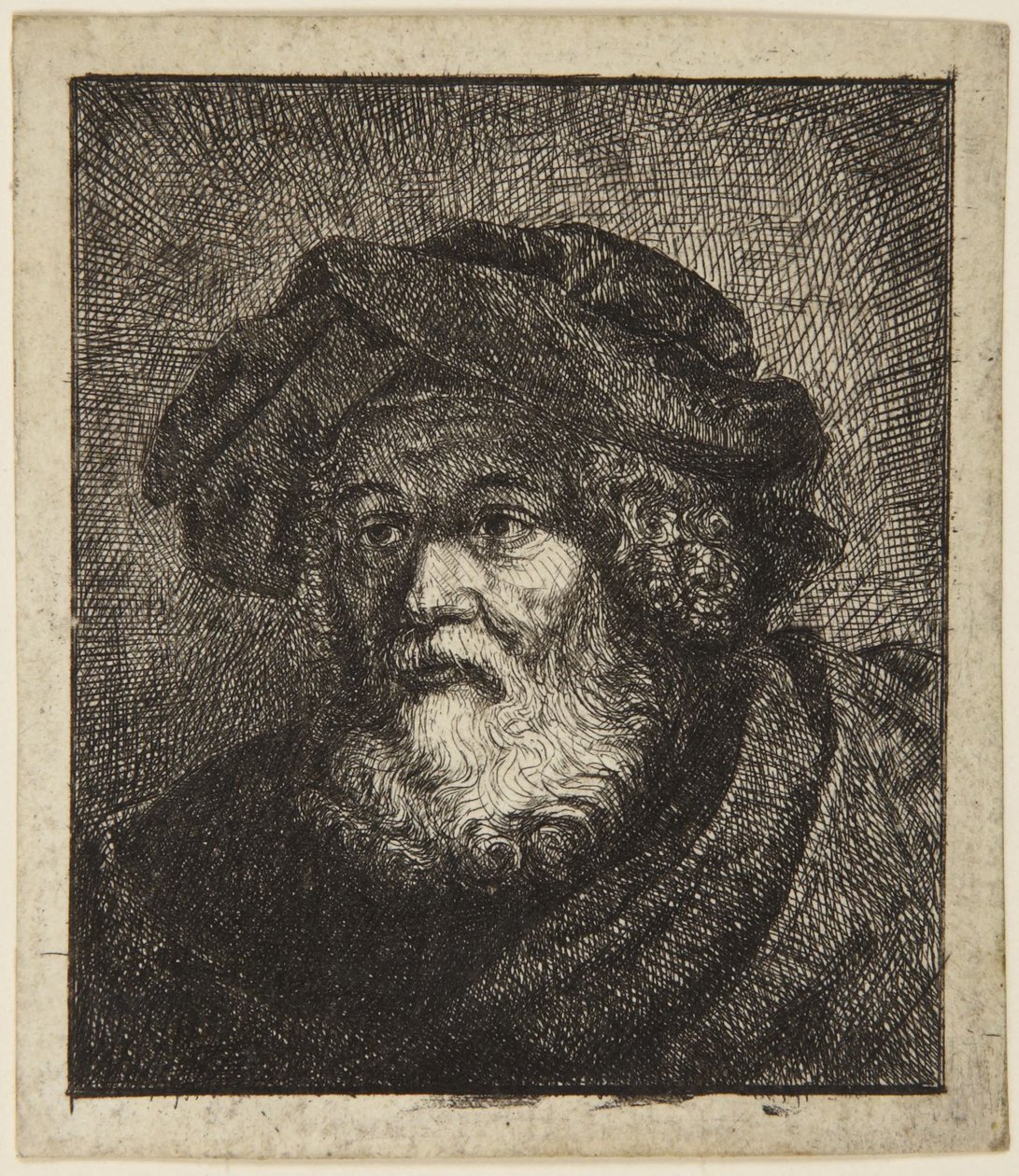 Old Man in Cap by Rembrandt van Rijn