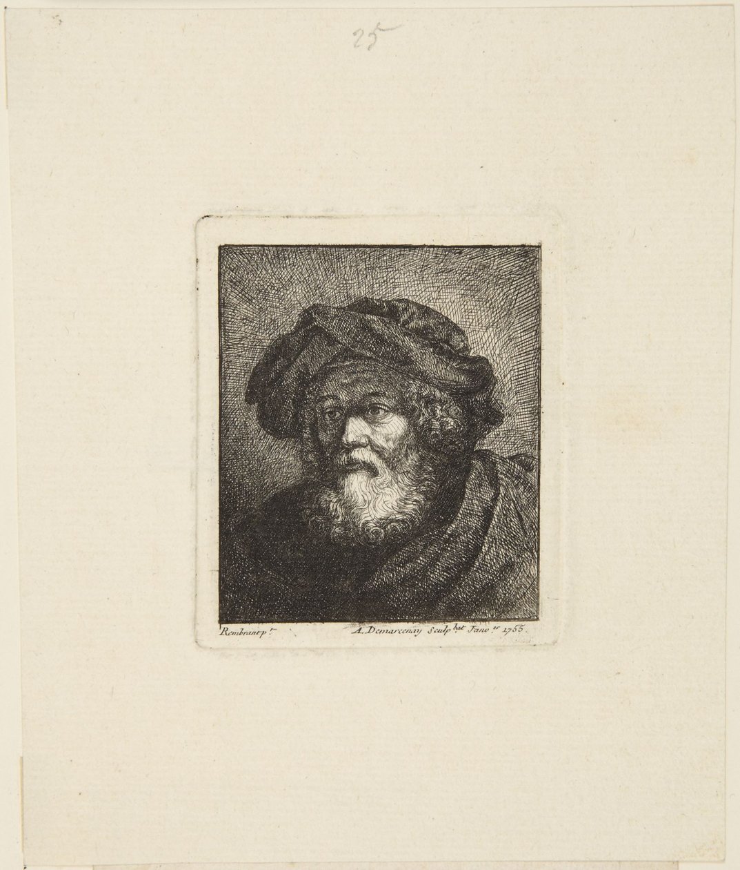 Old Man in Cap by Rembrandt van Rijn