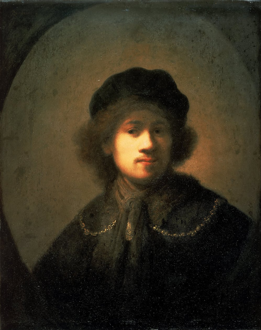 Portrait of the Artist as a Young Man by Rembrandt van Rijn