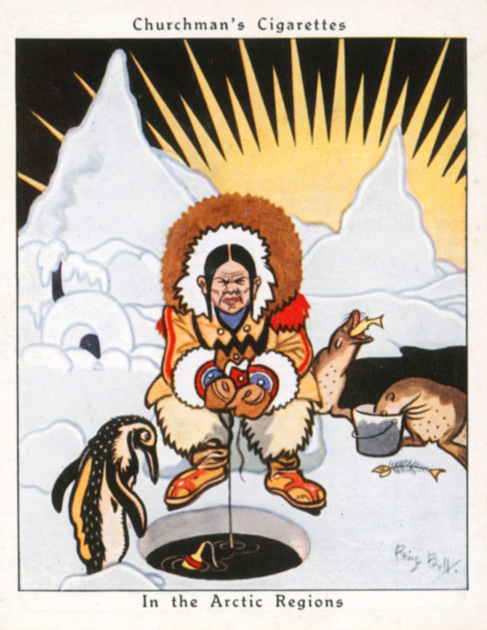 In the Arctic Regions by René Bull