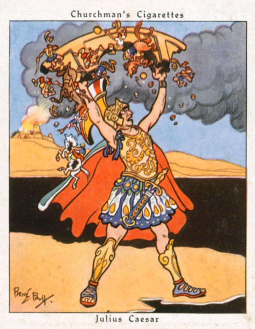 Julius Caesar by René Bull