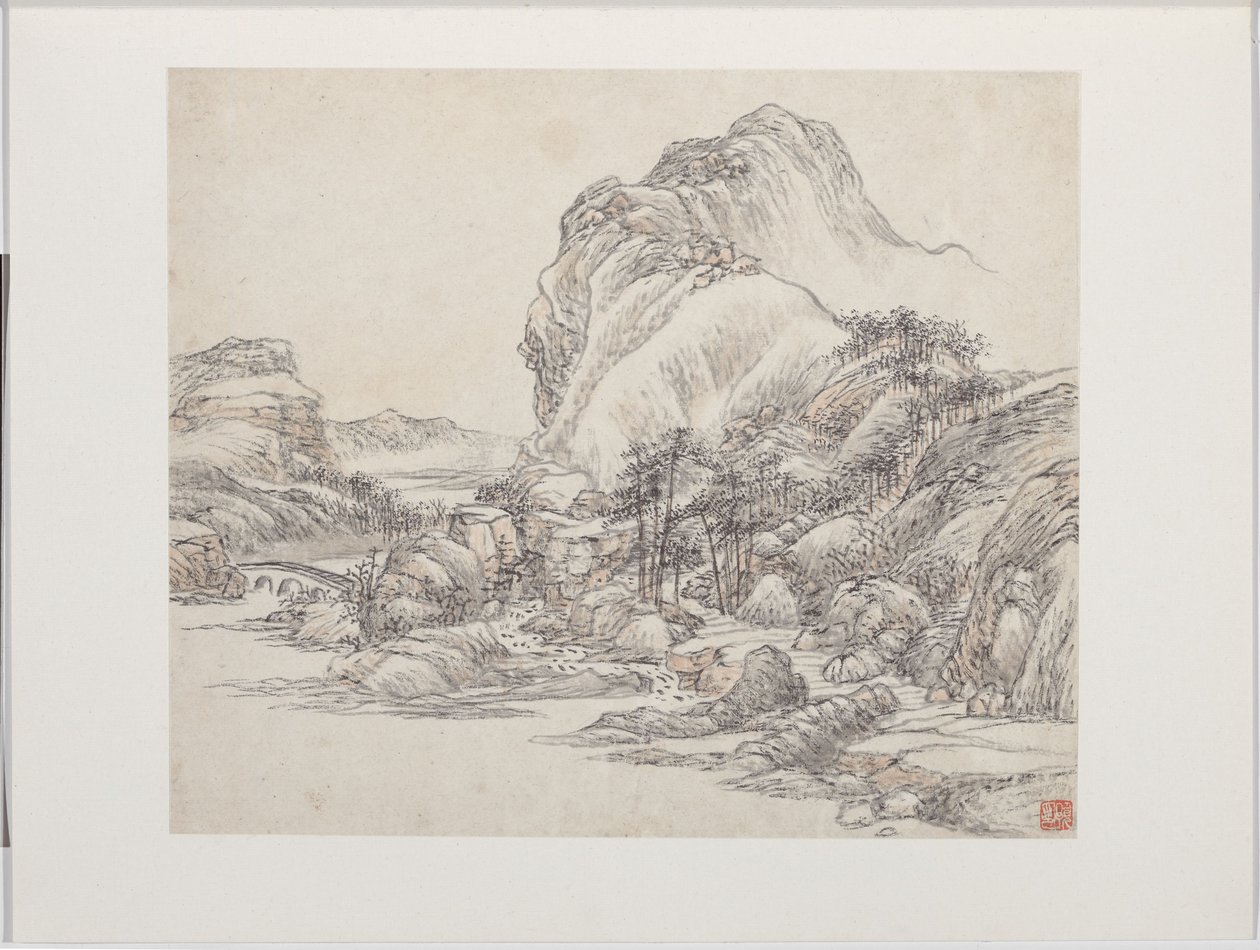 Album of Landscapes by Ren Yu