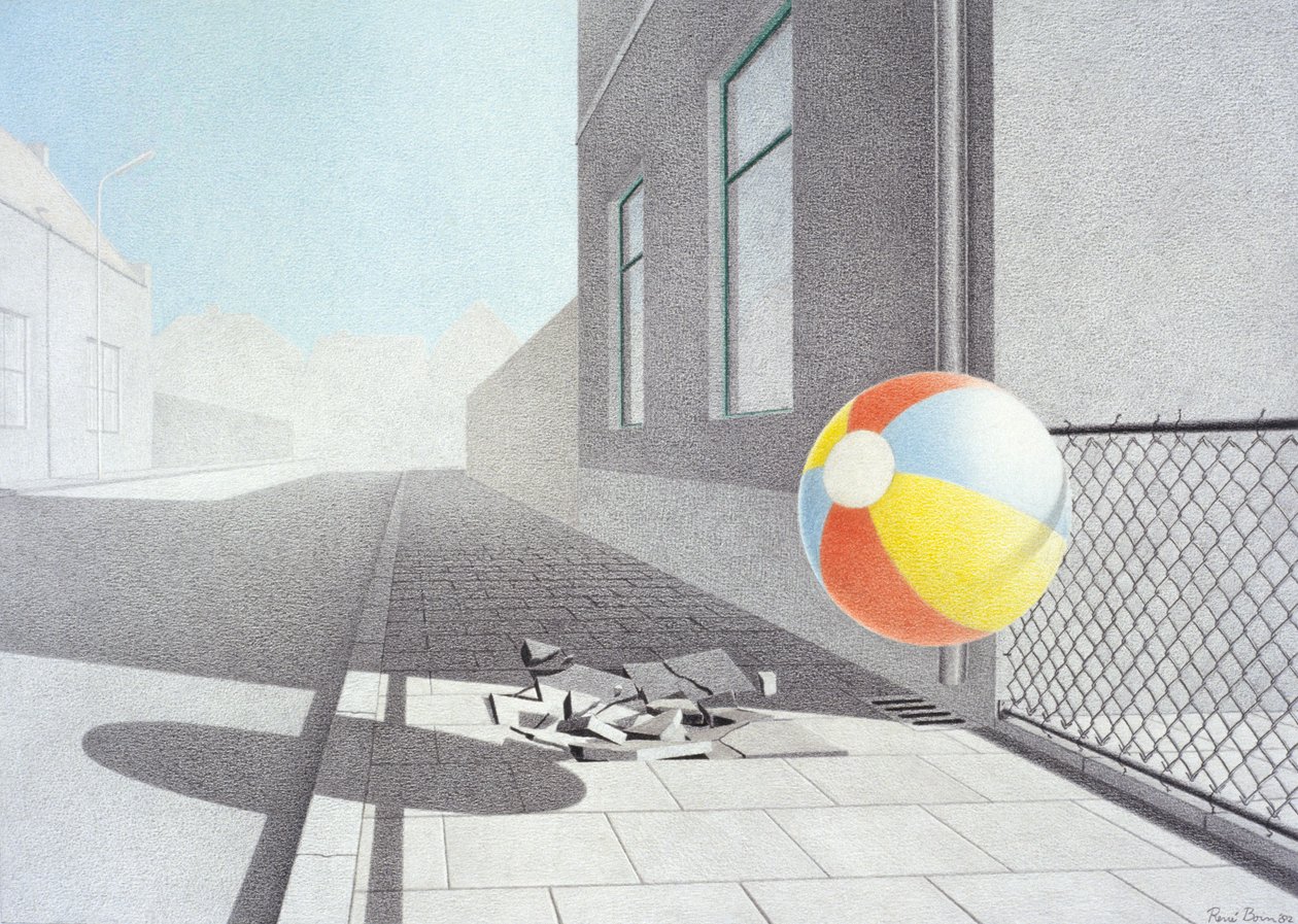 Bounce by Rene Boin: Highest-quality art reproduction