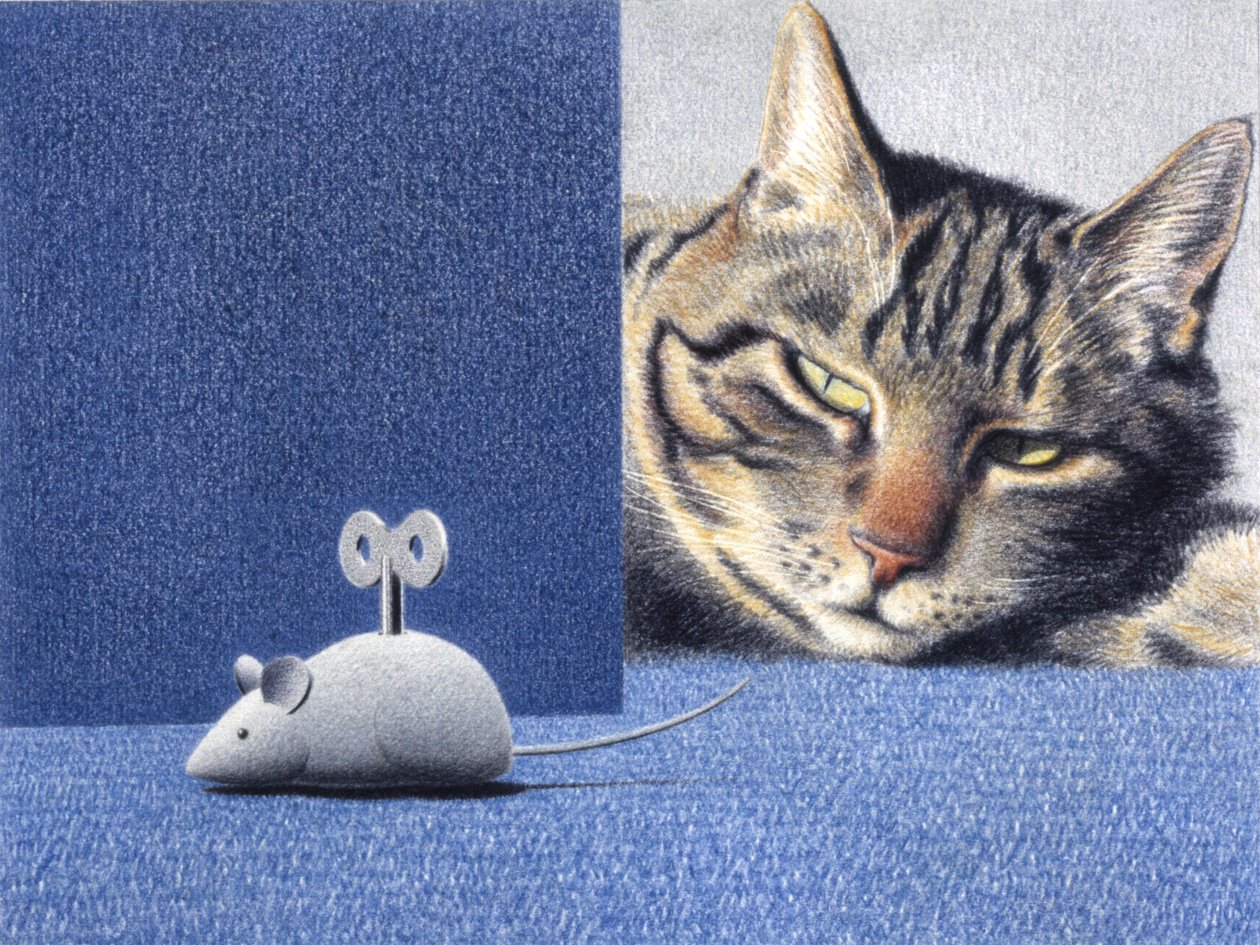 Mouse by Rene Boin: Premium art reproduction