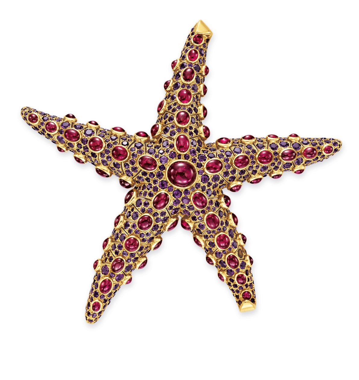 Starfish brooch by Rene Boivin
