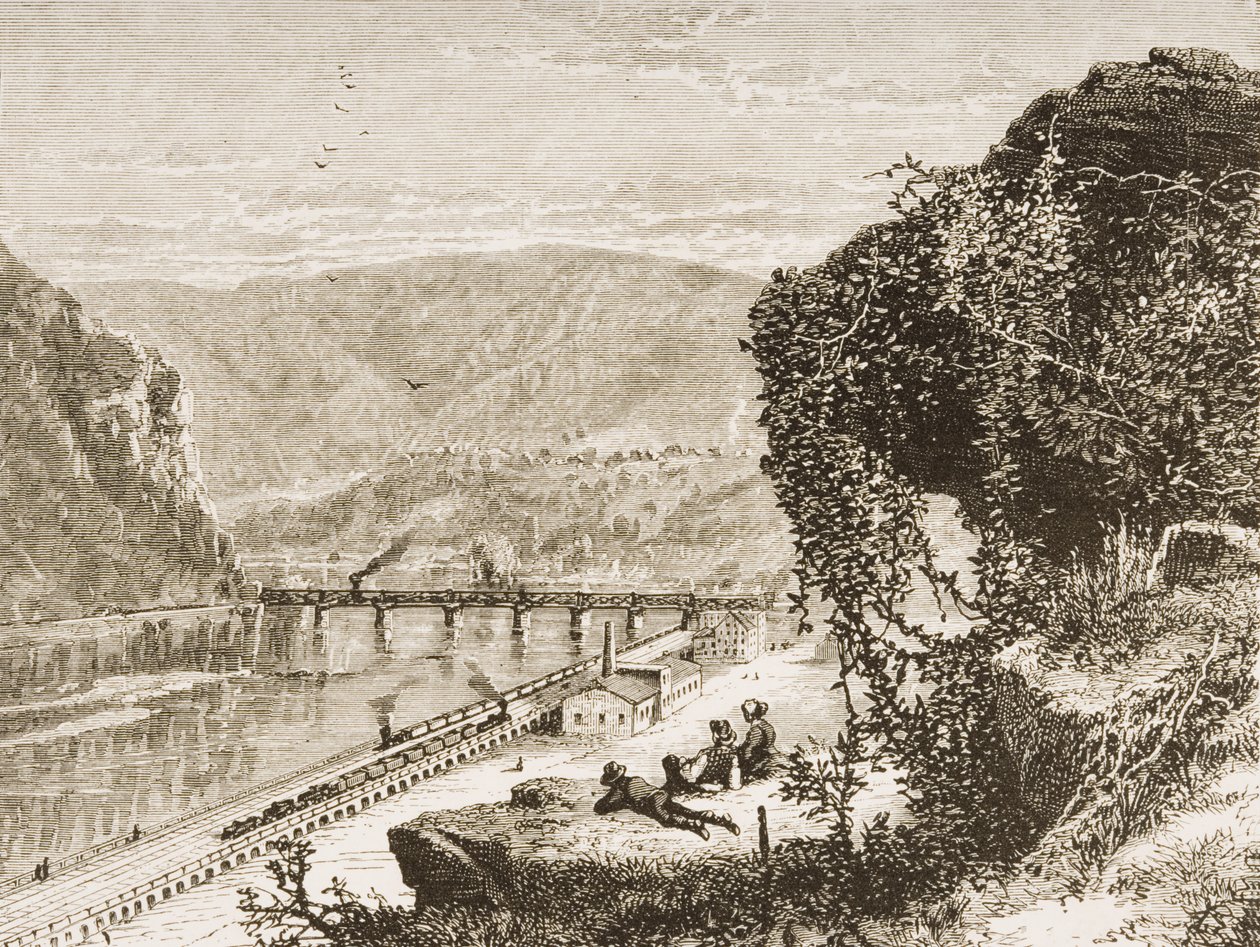 Harpers Ferry, West Virginia by Reverend Samuel Manning